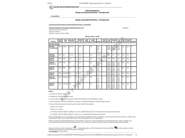 FC系列-UL證書-VZCA2-385